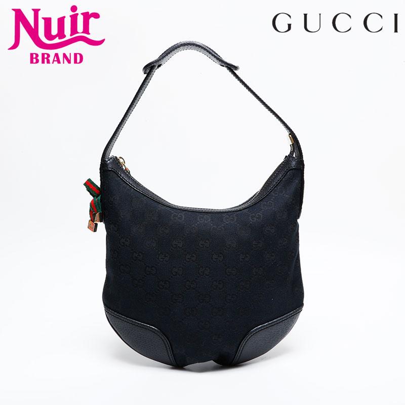 GUCCI グッチ ショルダーバッグ GG キャンバス ホーボー