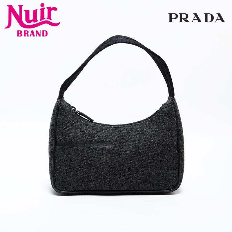 PRADA プラダ　ハンドバッグ ウール製 PRADA プラダハンドバッグ ウール製