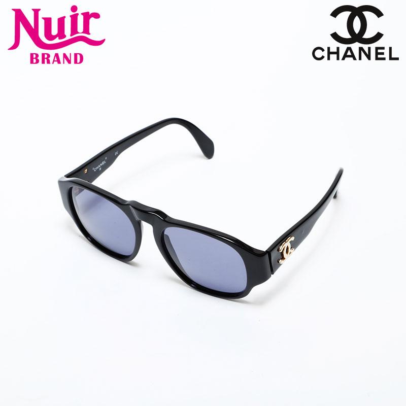CHANEL シャネル　サングラス メガネ　ココマーク　ブラック CHANEL シャネル サングラス ココマーク ブラック : NUIR BRAND