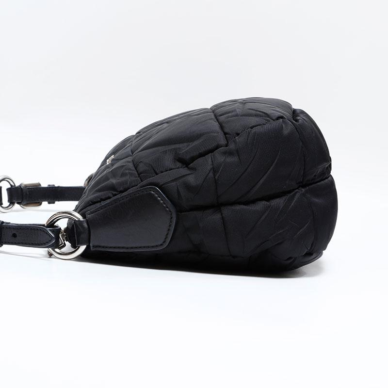 PRADA プラダ ショルダーバッグ ナイロン ホーボー キルティング