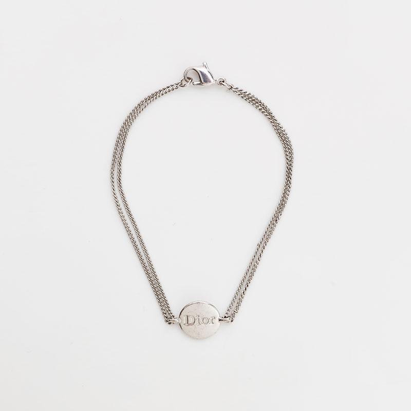 Christian Dior クリスチャン・ディオール ロゴ ブレスレット Christian Dior ディオール ロゴブレスレット
