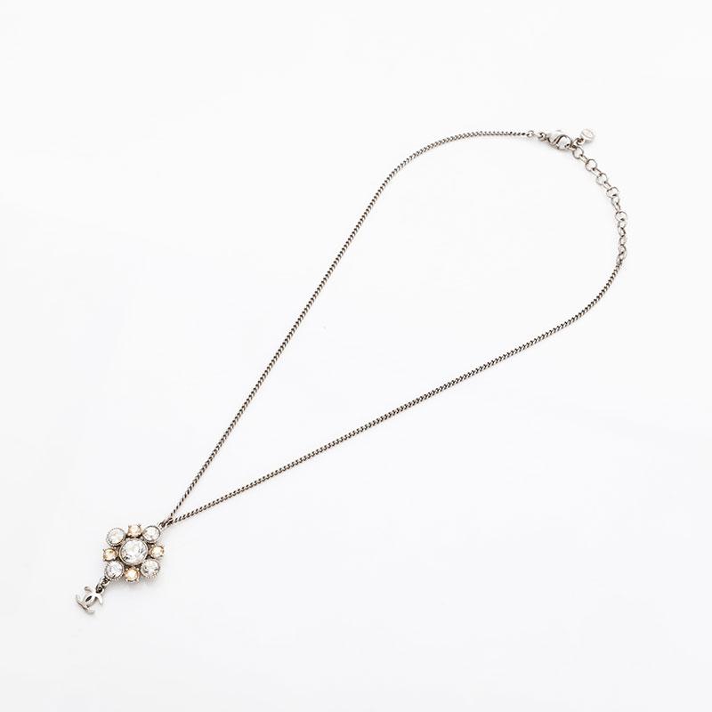 【CHANEL】 シャネル ココマーク ラインストーン ネックレス　C11V 楽天市場】シャネル CHANEL きらきらココマーク ラインストーン