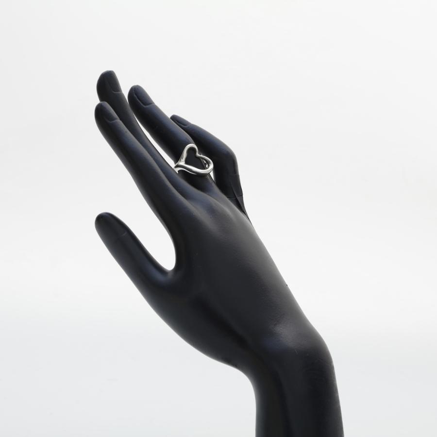 TIFFANY/925 オープンハート リング 6号 ティファニー TIFFANY & CO. オープンハート リング 6号
