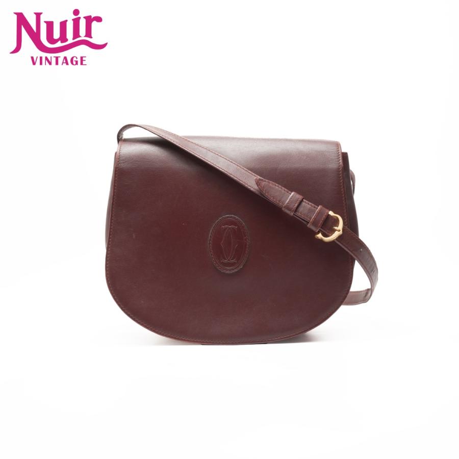 Cartierレザーショルダーバッグ 楽天市場】【バッグ】Cartier カルティエ ショルダーバッグ 斜め掛け