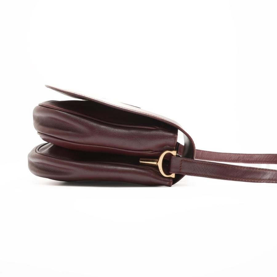 Cartier（カルティエ） ショルダーバッグ レザー マストドゥ レッド