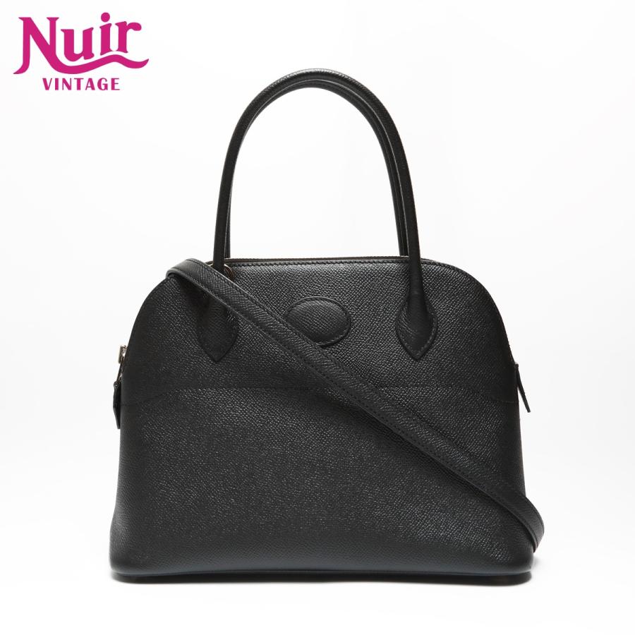 HERMES ブラック ハンドバッグ HERMES（エルメス） ハンドバッグ Z刻印 2021年製 ボリード 27