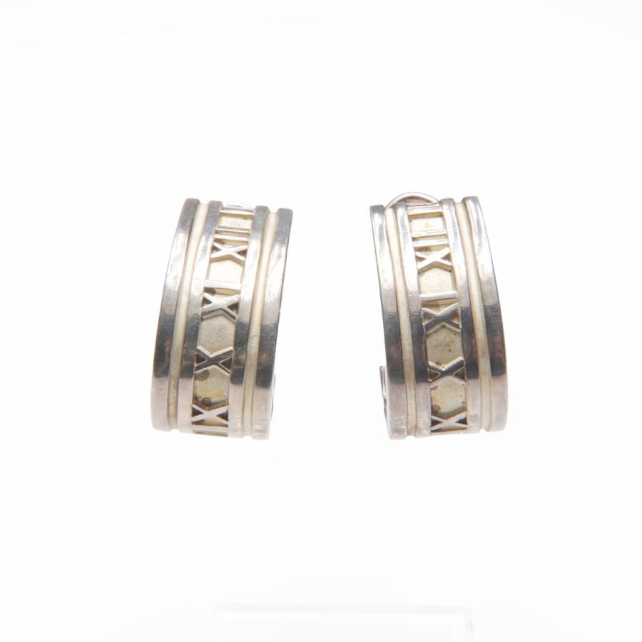 TIFFANY&Co. ティファニー ピアス 925 アトラスワイド シルバー