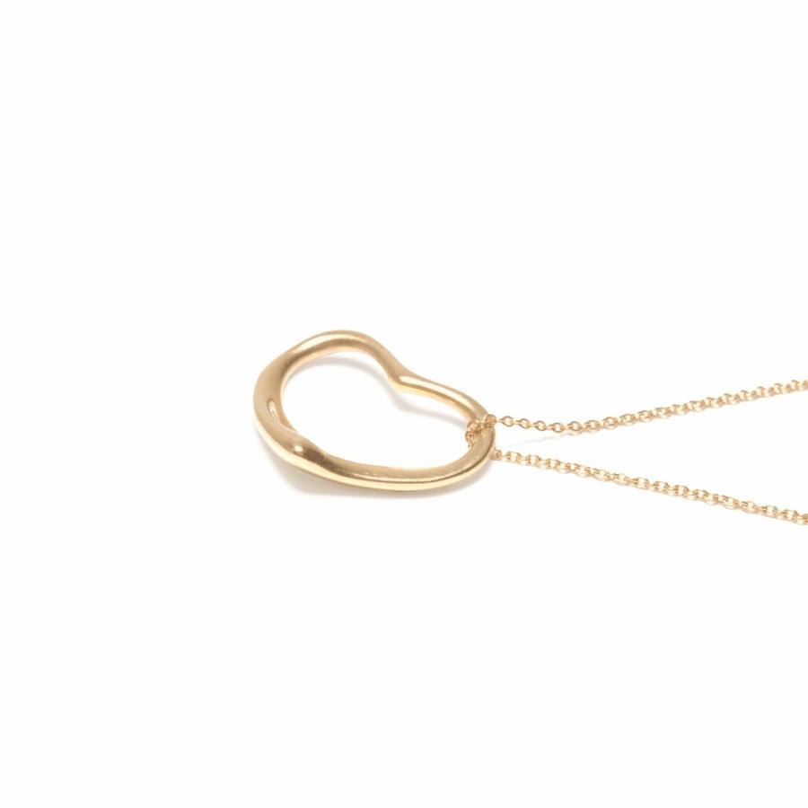 TIFFANY&Co. ティファニー ネックレス 750 オープンハート ゴールド