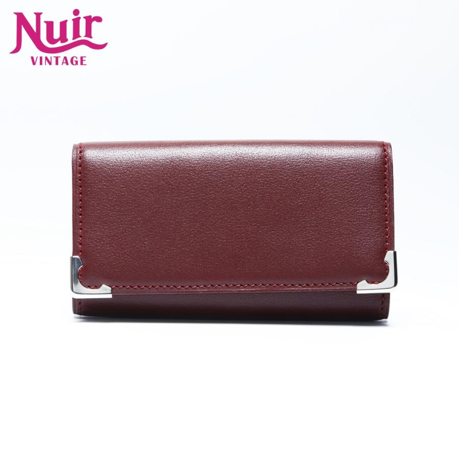 Cartier（カルティエ） キーケース レザー マストライン レッド【中古