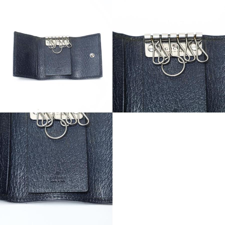 GUCCI（グッチ） キーケース オフィディアGG GGスプリーム ネイビー