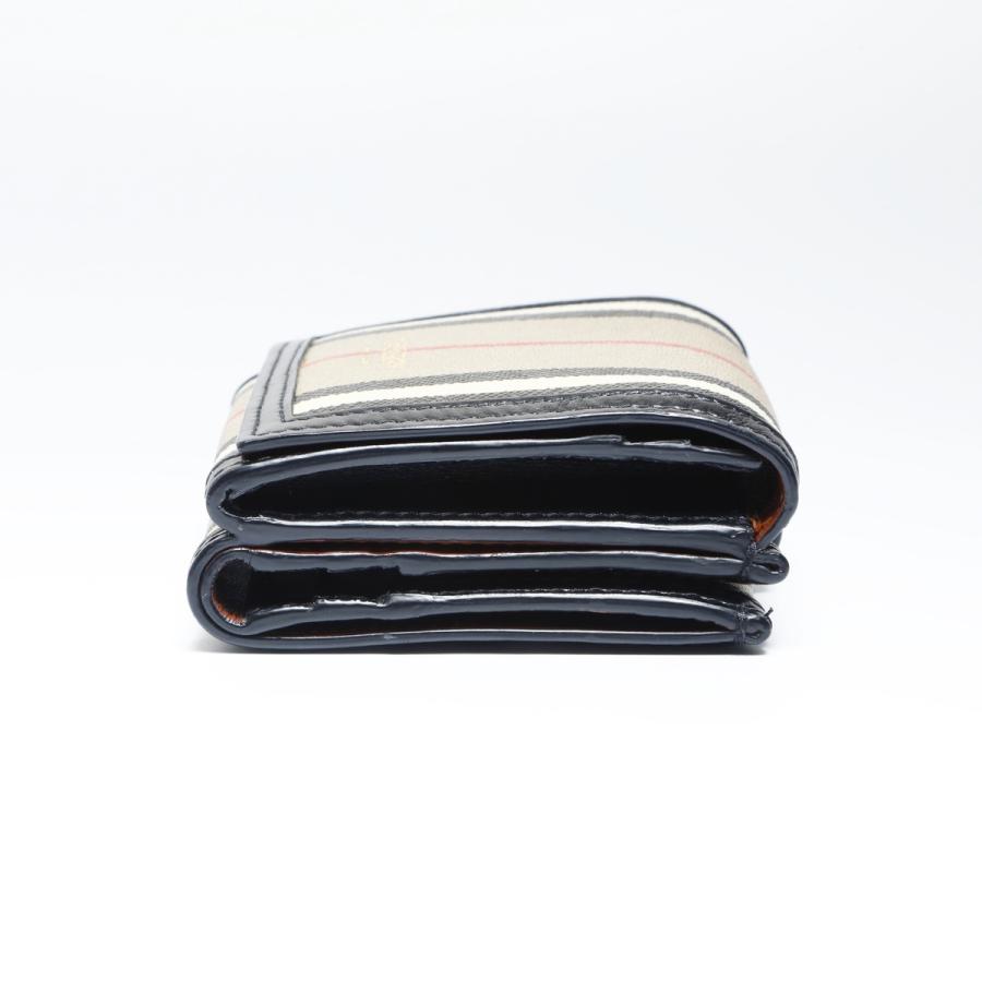 BURBERRY（バーバリー） 三つ折り財布 PVC ノバチェック ブラウン