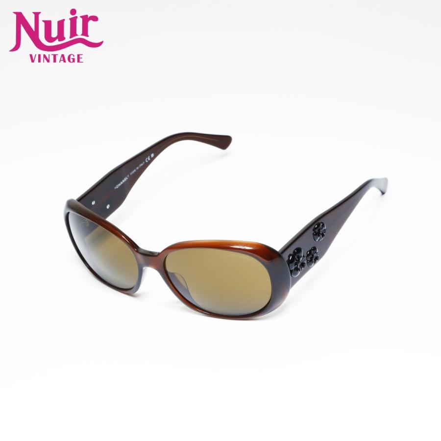CHANEL シャネル サングラス カメリア ブラウン : NUIR BRAND ヤフー