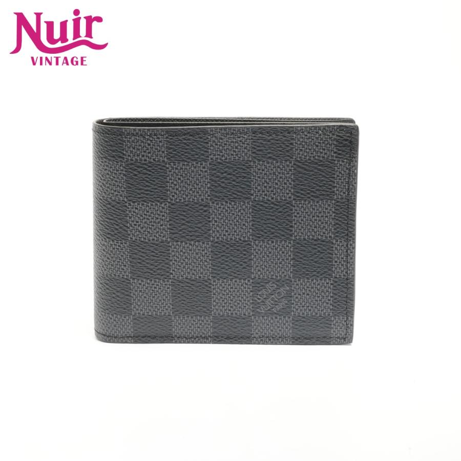 LOUIS VUITTON（ルイ・ヴィトン） 二つ折り財布 ダミエグラフィット