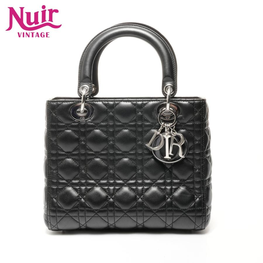 クリスチャンディオール Christian Dior ハンドバッグ ラムスキン
