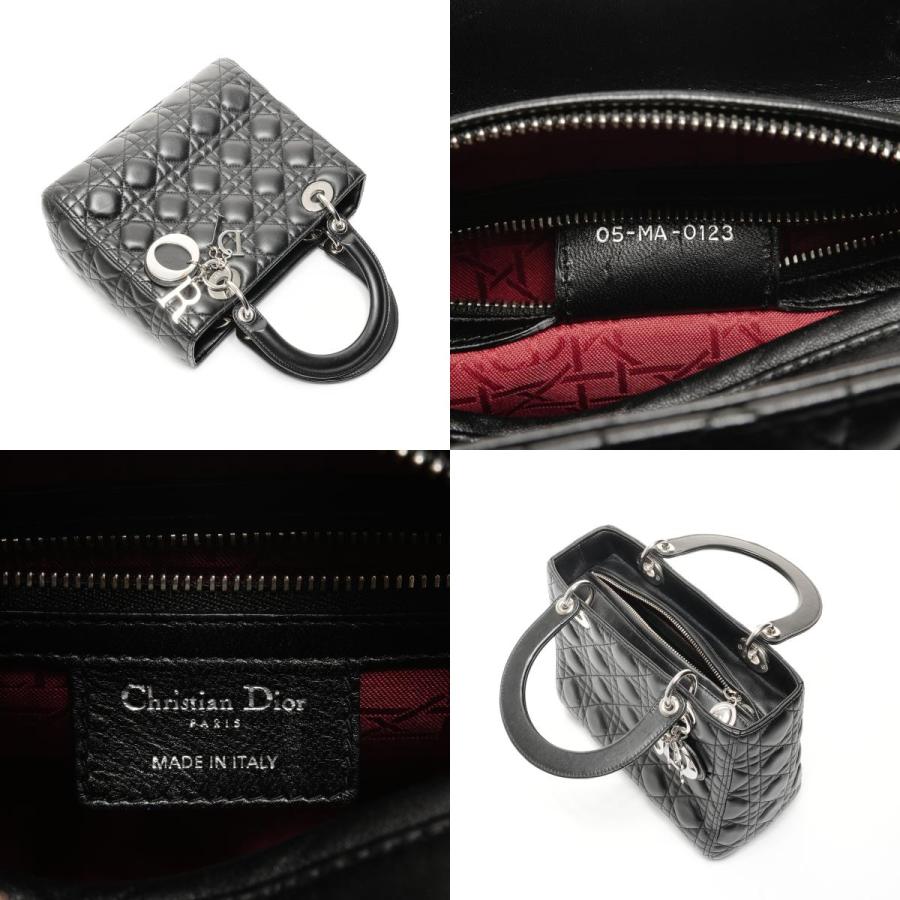クリスチャンディオール Christian Dior ハンドバッグ ラムスキン