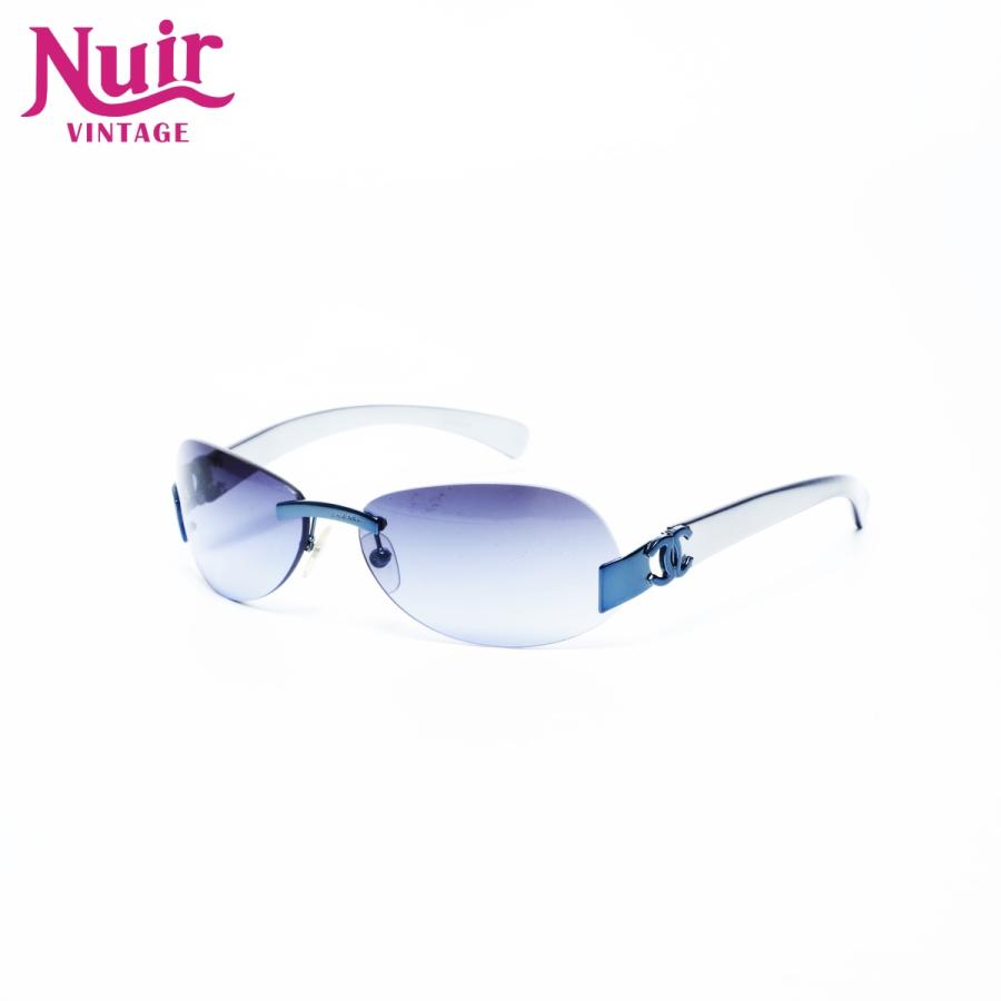 ●良品●　CHANEL　サングラス　リムレス　4053　ココマーク　パール　希少 ○良品○ CHANEL サングラス リムレス 4053 ココマーク パール 希少