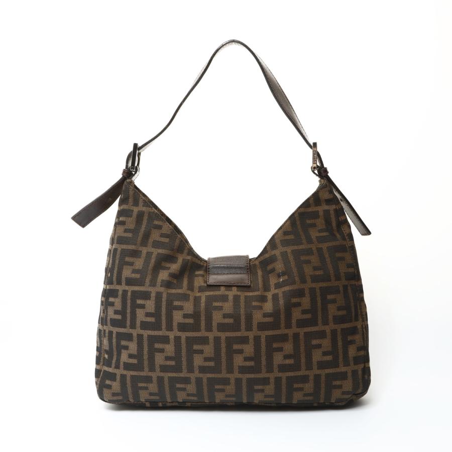 良品 フェンディ FENDI ショルダーバッグ ブラウン ヴィンテージ FENDI（フェンディ） ショルダーバッグ マンマ バゲット ズッカ