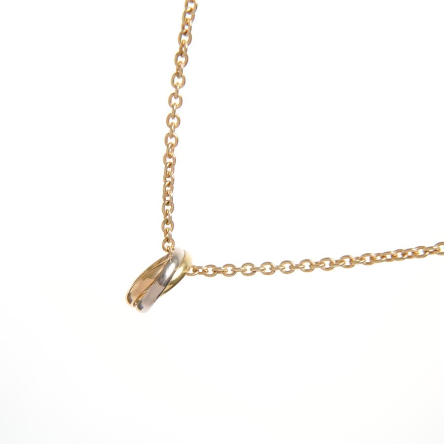 Cartier カルティエ　美品　トリニティ　トップ　K18 750 金 Cartier（カルティエ） ネックレス トリニティ 750 K18 ゴールド【中古