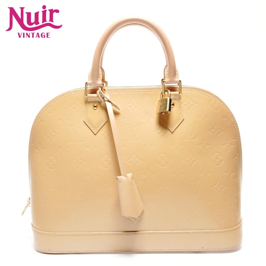 Louis Vuitton ベルニPM　ベージュ ハンドバッグ LOUIS VUITTON ルイヴィトン ヴェルニ ハンドバッグ リードPM