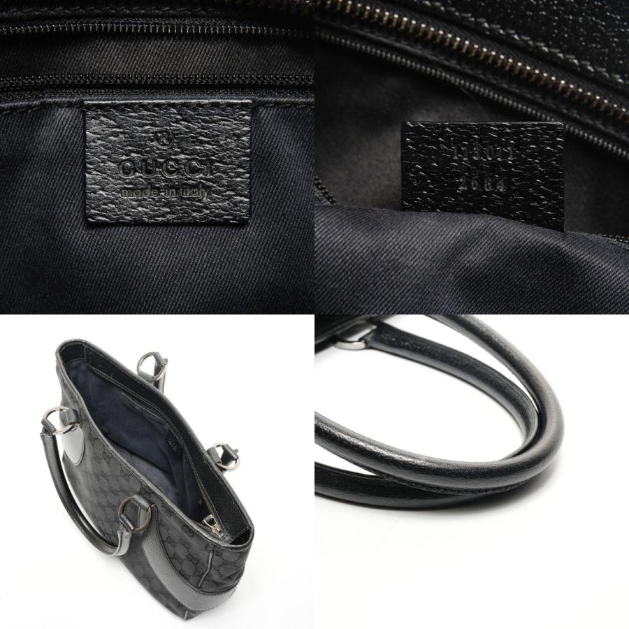 GUCCI（グッチ） ハンドバッグ GG キャンバス ブラック【中古】 : NUIR