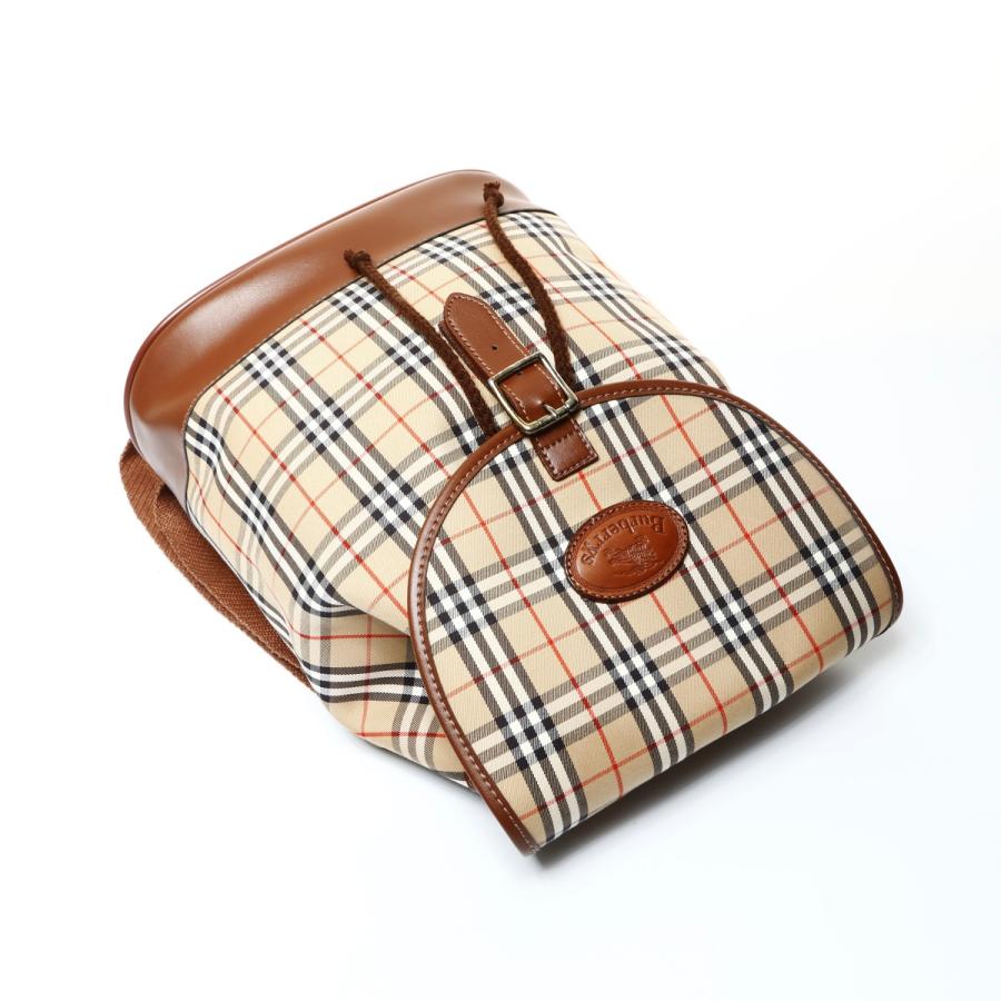 BURBERRY（バーバリー） リュック・デイパック キャンバス レザー ノバ