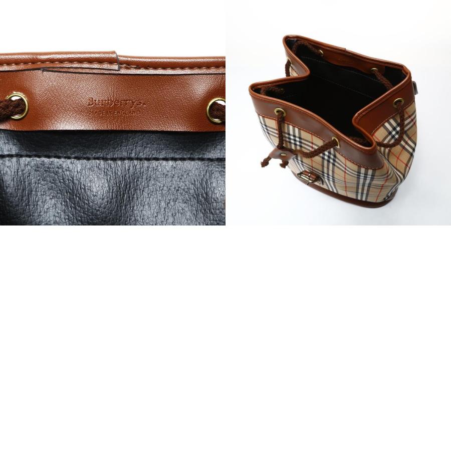 BURBERRY（バーバリー） リュック・デイパック キャンバス レザー ノバ