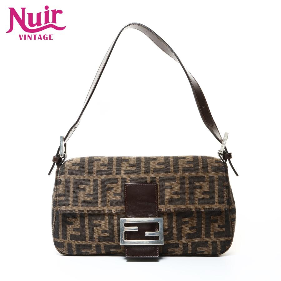 FENDI（フェンディ） ショルダーバッグ ズッカ キャンバス マンマ