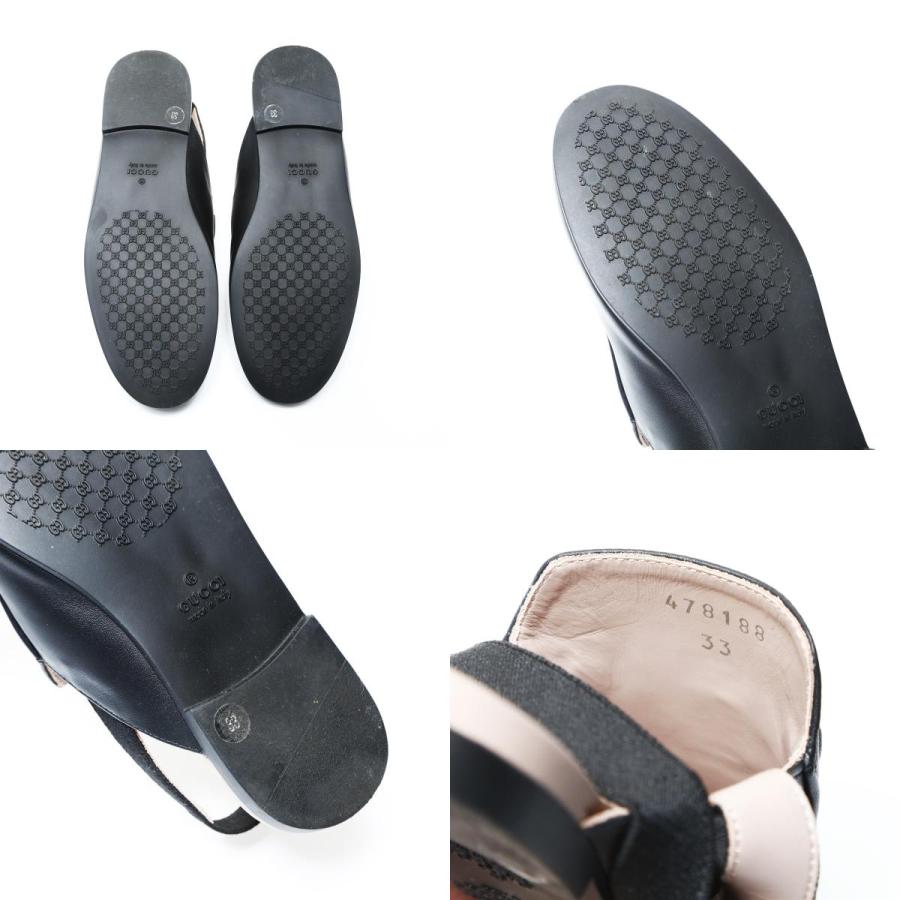 GUCCI（グッチ） ローファー プリンスタウン レザーミュール ホース