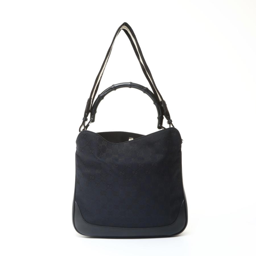 GUCCI（グッチ） ショルダーバッグ バンブー GGキャンバス バンブー