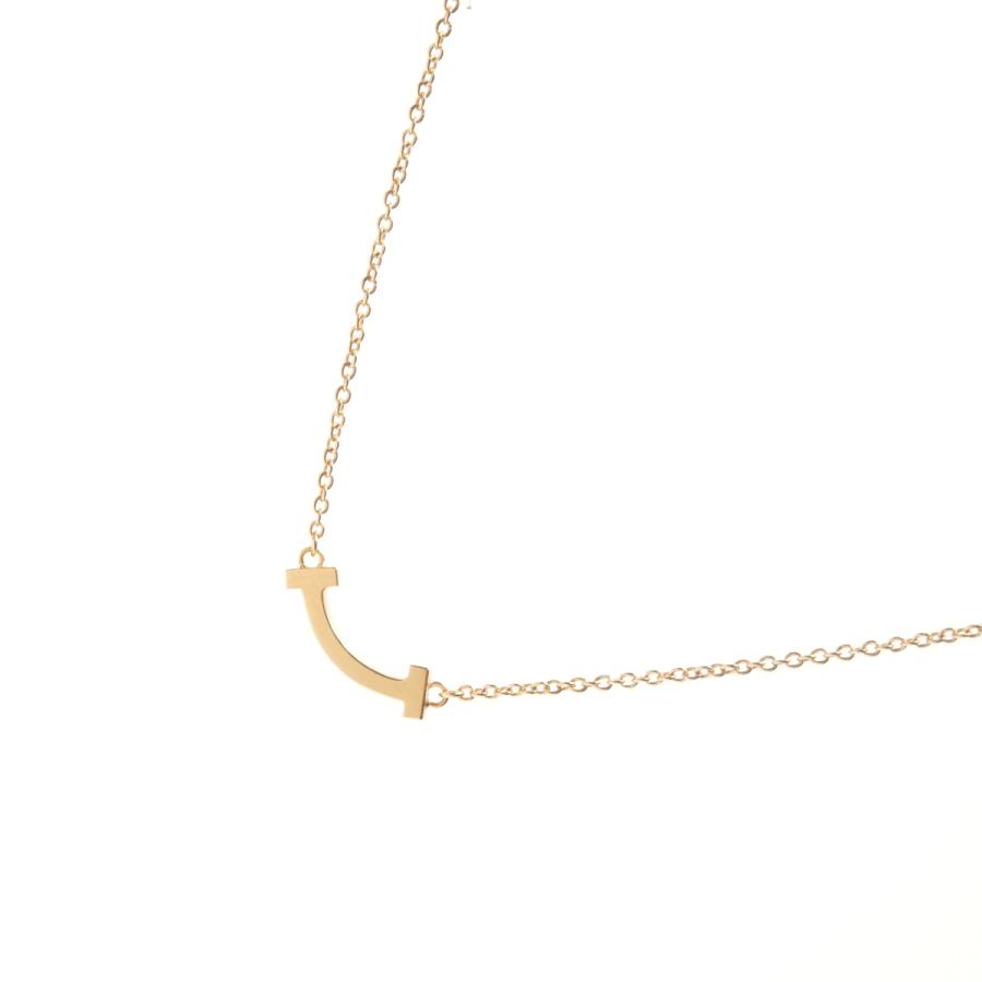 TIFFANY&Co.（ティファニー） ネックレス Tスマイル 750 K18 ゴールド