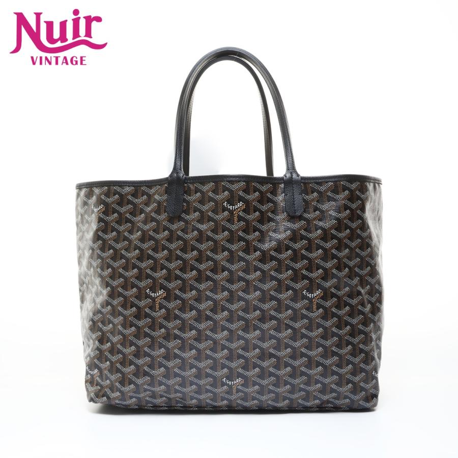 サンルイPM　トート　ブラック GOYARD（ゴヤール） トートバッグ サンルイPM ブラック【中古】 : NUIR