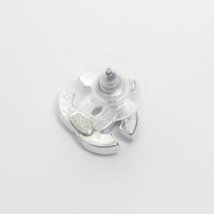 CHANEL（シャネル） ピアス ココマーク 05C 2005 ホワイト【中古
