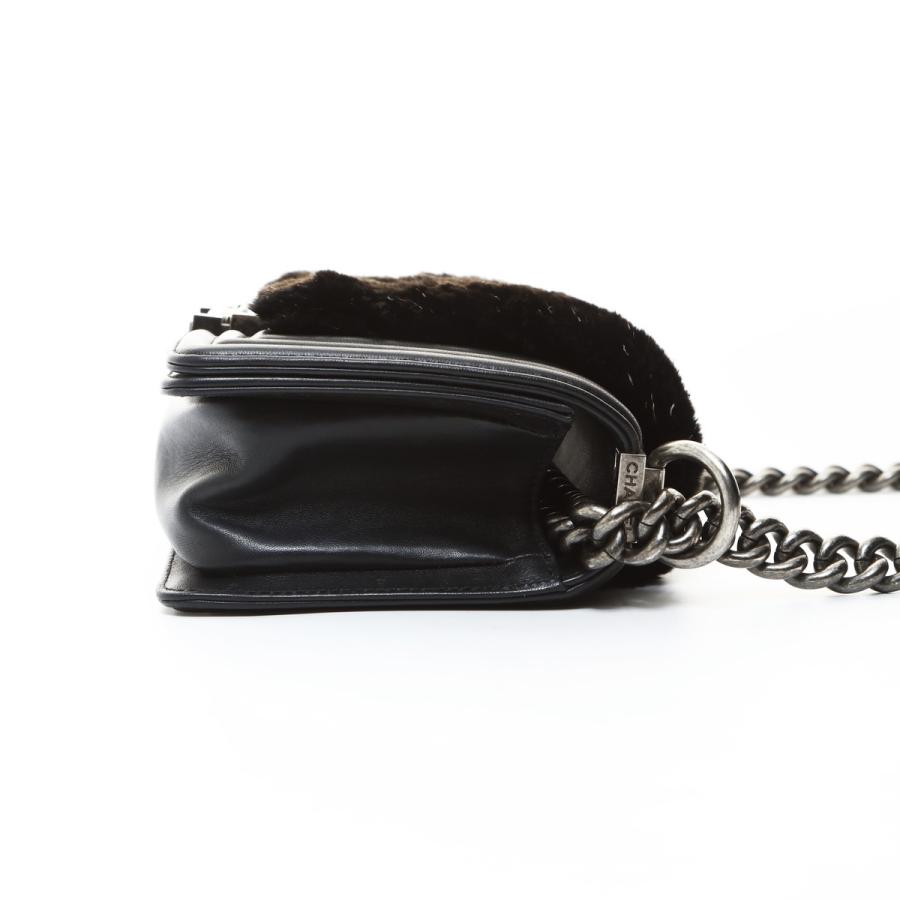 シャネル CHANEL ミニ ボーイ チェーン ラグジュアリー 23番台 2016-2017 ショルダーバッグ【中古】 CHANEL（シャネル） ショルダーバッグ ボーイシャネル 20 ラビット
