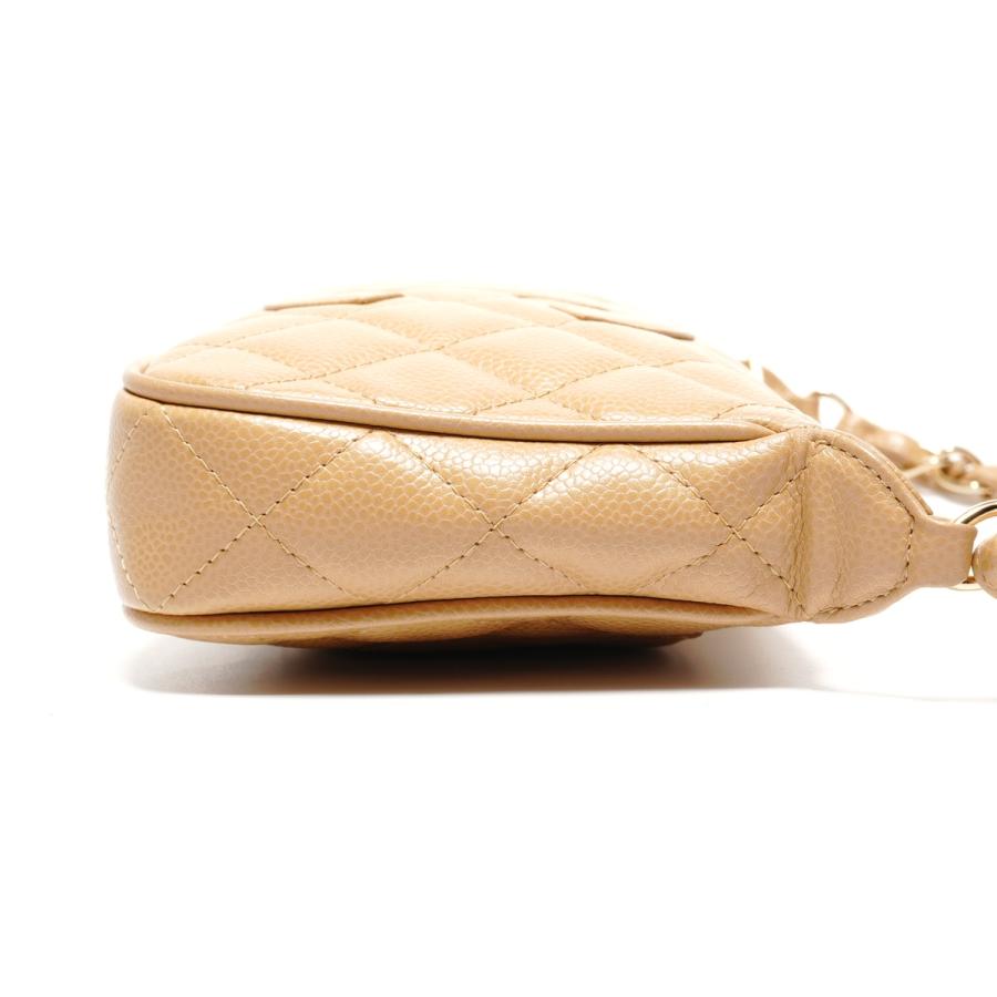 シャネル CHANEL ショルダーバッグ 9番台 2004-2005 キャビアスキン ココマーク ワンショルダーバッグ ベージュ【中古】