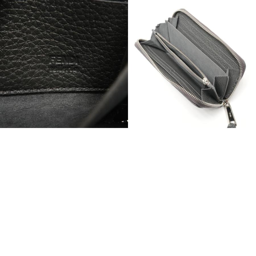 FENDI（フェンディ） 長財布 セレリア レザー グレー【中古】 : NUIR