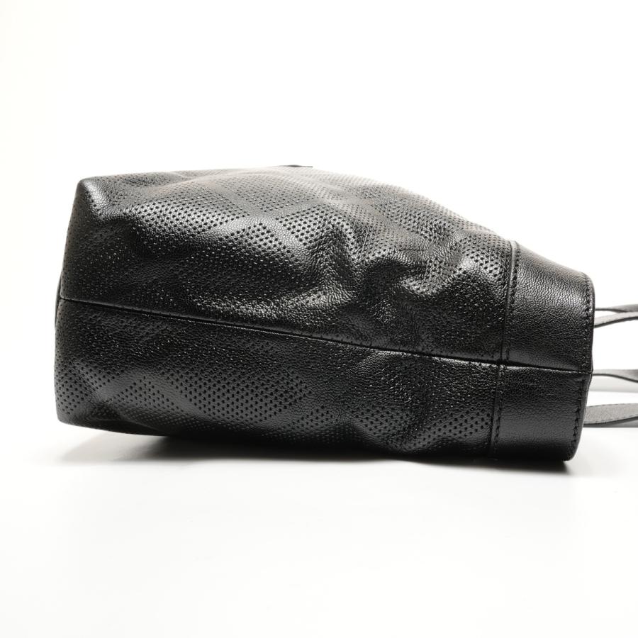 シャネル CHANEL トートバッグ パンチング デカココマーク レザー 11番台 2007-2008 ブラック【中古】_3