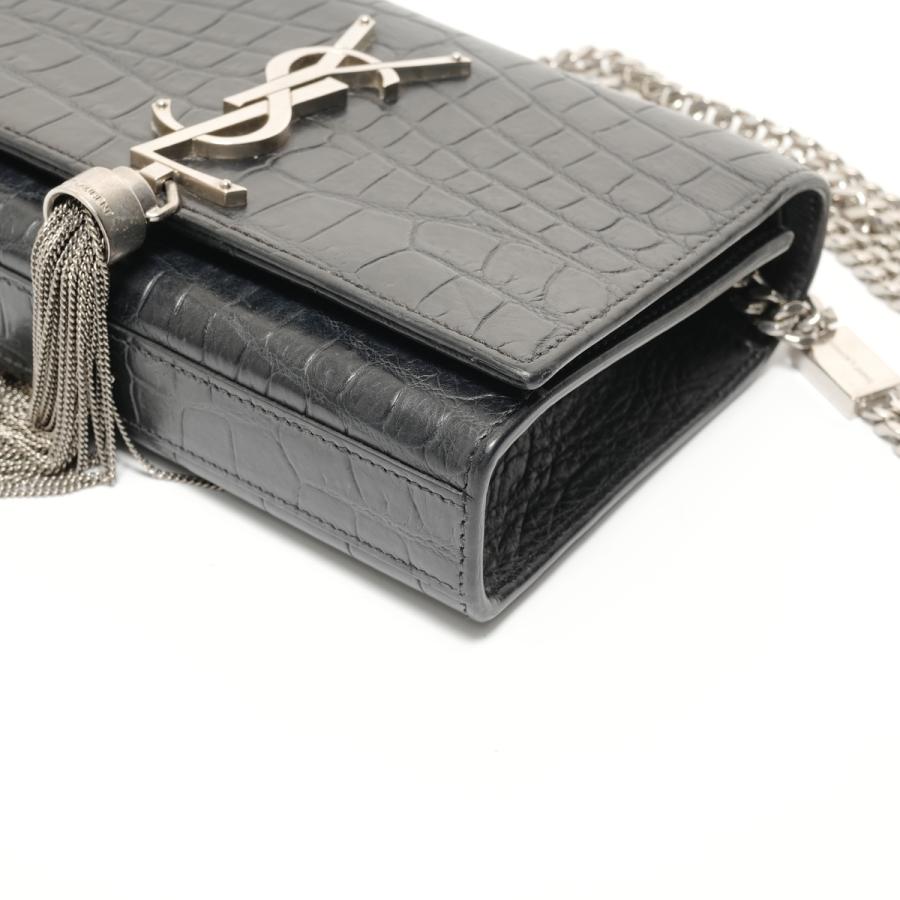 イヴ・サンローラン YVES SAINT LAURENT ショルダーバッグ ケイト スモール チェーンショルダーバッグ ブラック【中古】_5