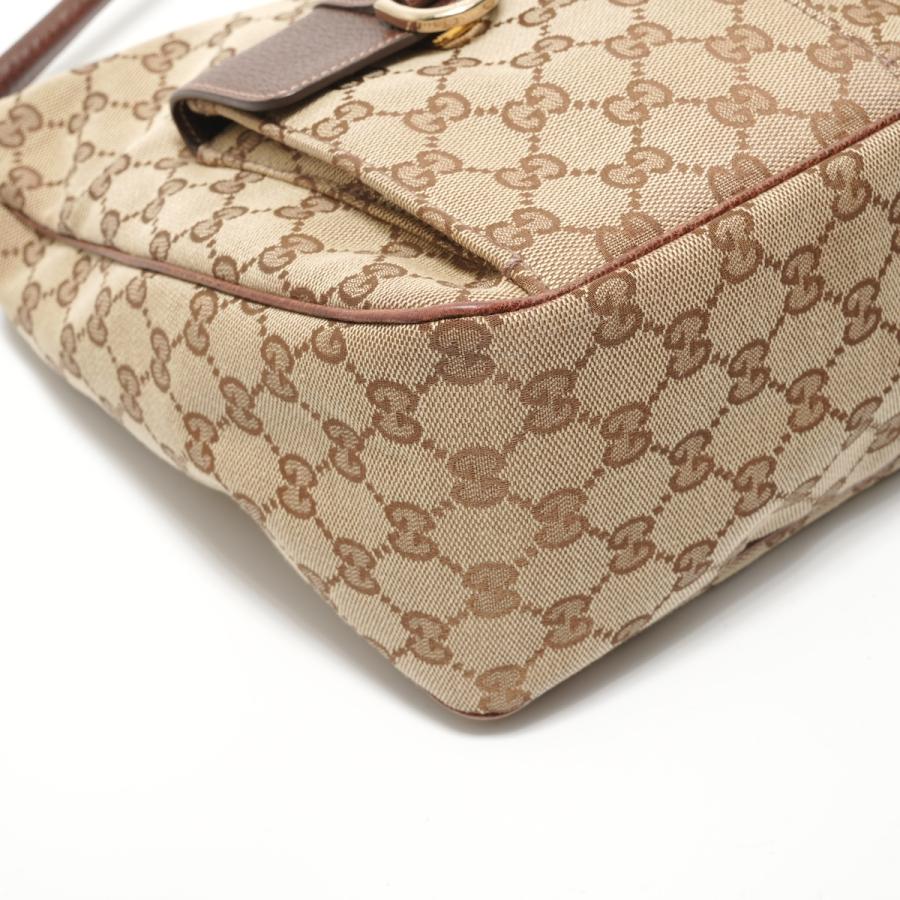 GUCCI（グッチ） ショルダーバッグ GGキャンバス アビー ホーボー