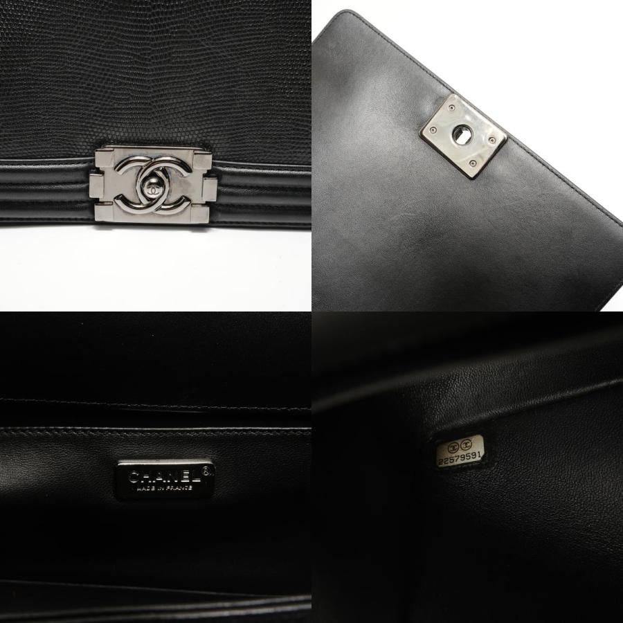 CHANEL（シャネル） ショルダーバッグ 22番台 ボーイシャネル リザード