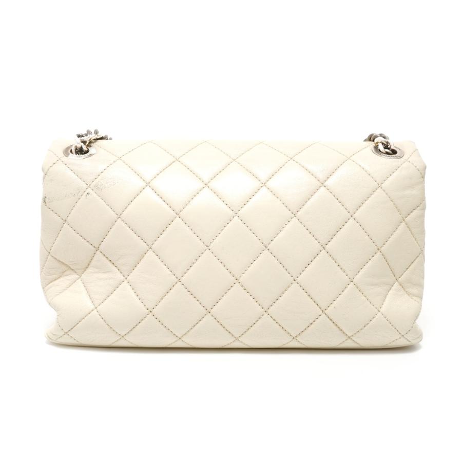CHANEL シャネル マトラッセ ショルダーバッグ ヴィンテージ ベージュ CHANEL（シャネル） ショルダーバッグ 20番台 マトラッセ チェーン