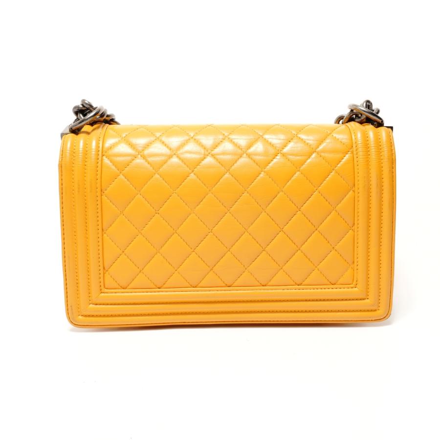 シャネル CHANEL 2014-15 ボーイシャネル フルフラップ チェーン ショルダーバッグ【中古】 CHANEL（シャネル） ショルダーバッグ 2014-15 ボーイシャネル フル