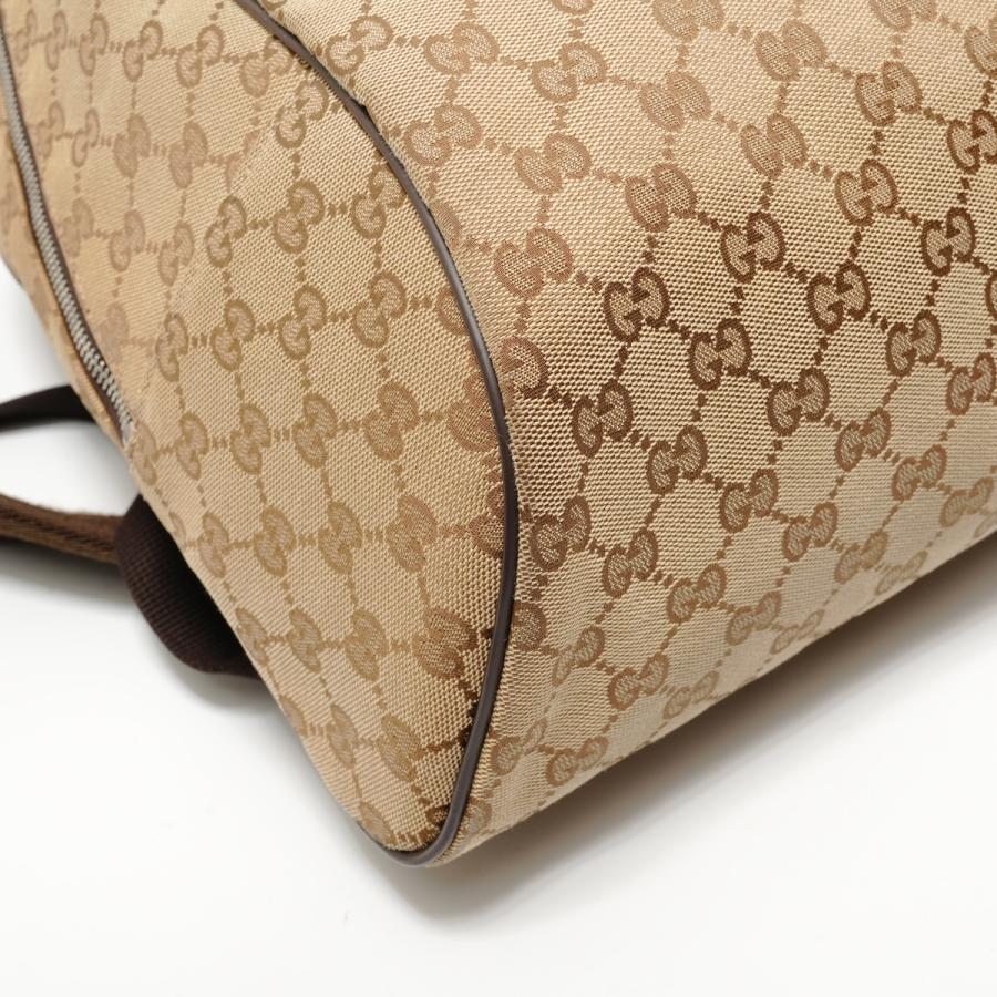 グッチ GUCCI リュック・デイパック GGキャンバス ベージュ【中古】