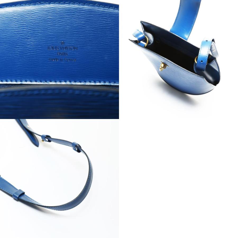 綺麗 LOUIS VUITTON ルイヴィトン クリュニー ヴィンテージ エピ ショルダーバッグ レザー ブルー レディース【中古】 LOUIS VUITTON（ルイ・ヴィトン） ショルダーバッグ 1996年製