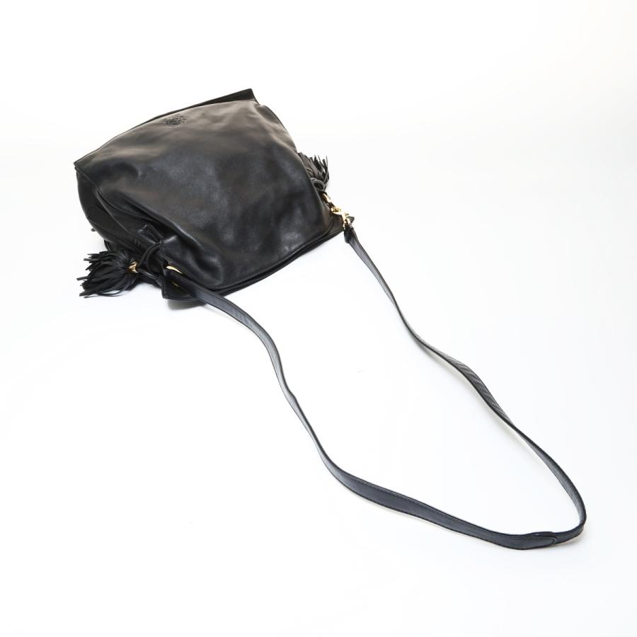LOEWE（ロエベ） ショルダーバッグ アナグラム フラメンコ タッセル 
