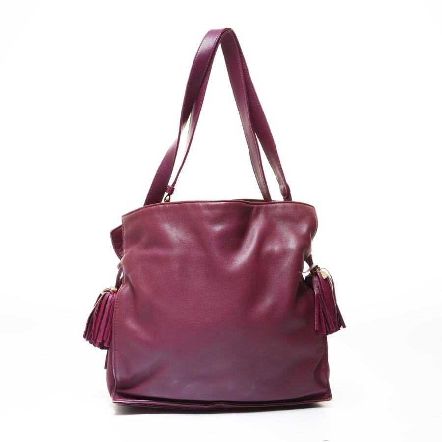 LOEWE（ロエベ） ショルダーバッグ アナグラム フラメンコ タッセル