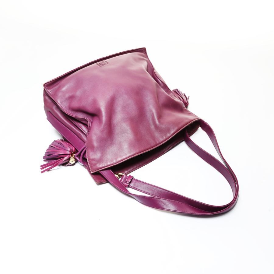 LOEWE（ロエベ） ショルダーバッグ アナグラム フラメンコ タッセル
