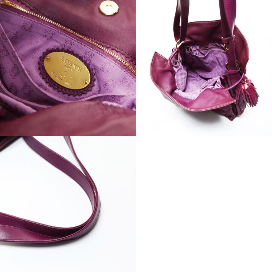 LOEWE（ロエベ） ショルダーバッグ アナグラム フラメンコ タッセル