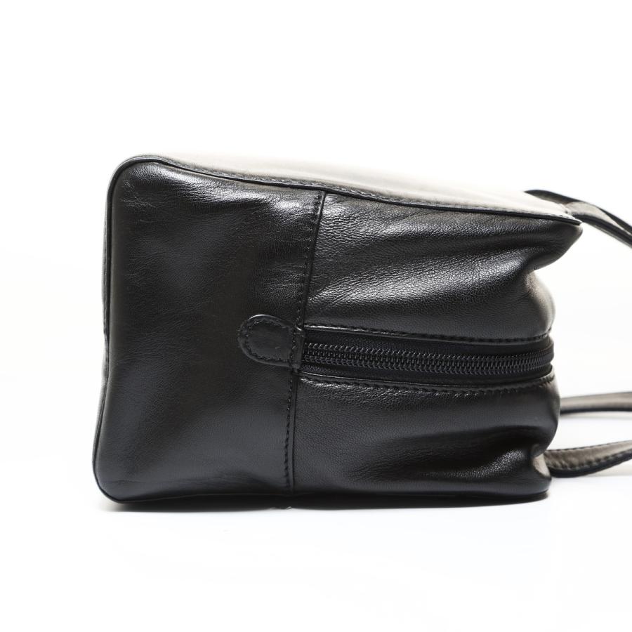 LOEWE（ロエベ） ハンドバッグ アナグラム ナッパレザー ブラック