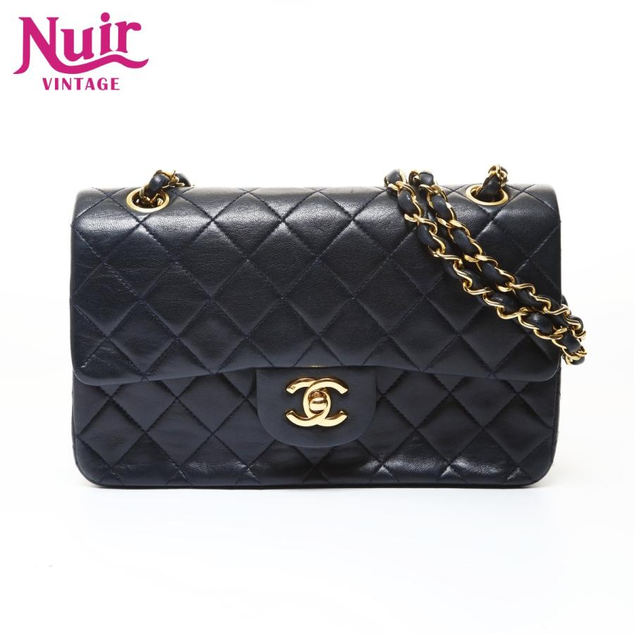シャネル CHANEL 0番台 1985-1986 マトラッセ コンビ金具 Wフラップ ショルダーバッグ【中古】 CHANEL（シャネル） ショルダーバッグ 0番台 1985-1986 ダブルフラップ