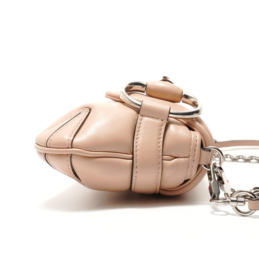 GUCCI（グッチ） ショルダーバッグ ホースビット レザー ピンク【中古
